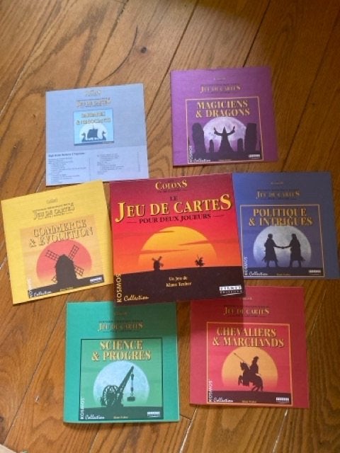 COLONS DE CATANE JEU DE CARTES + LES 6 EXTENSIONS rare, Hobby & Loisirs créatifs, Envoi