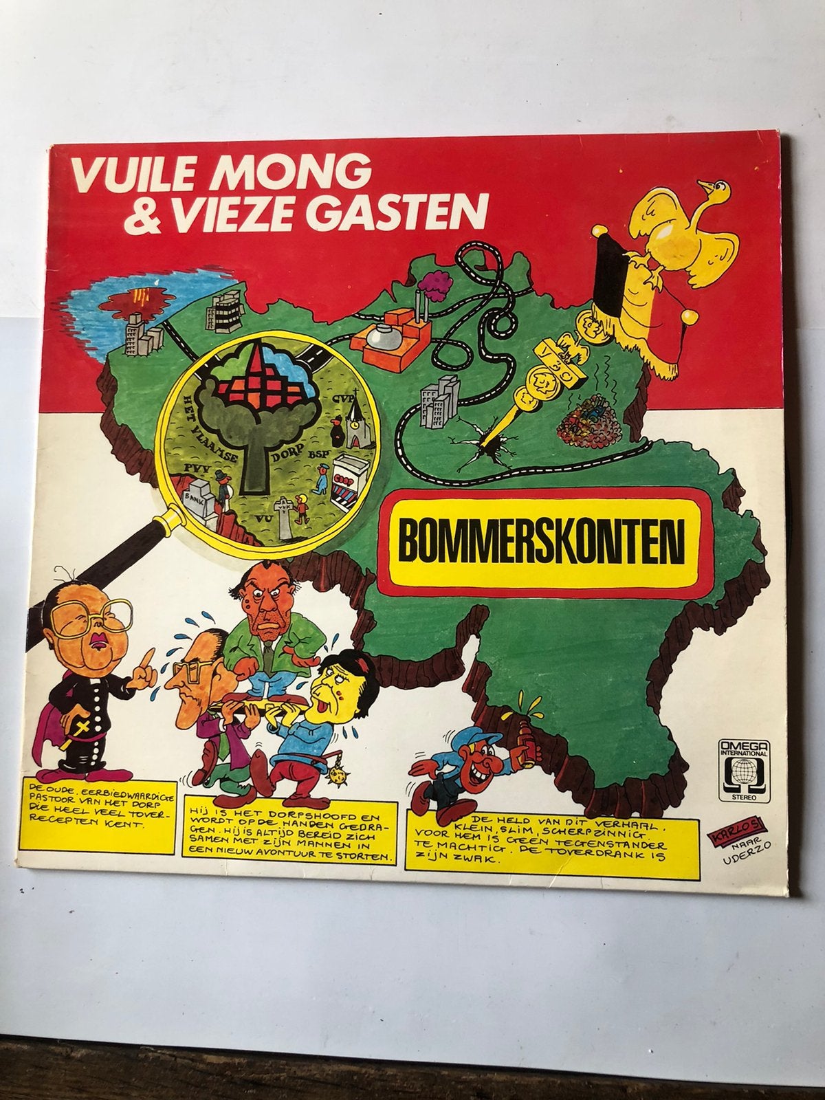 Vuile Mong: Bommerskonten ( belpop; 1978), Verzenden, Zo goed als nieuw