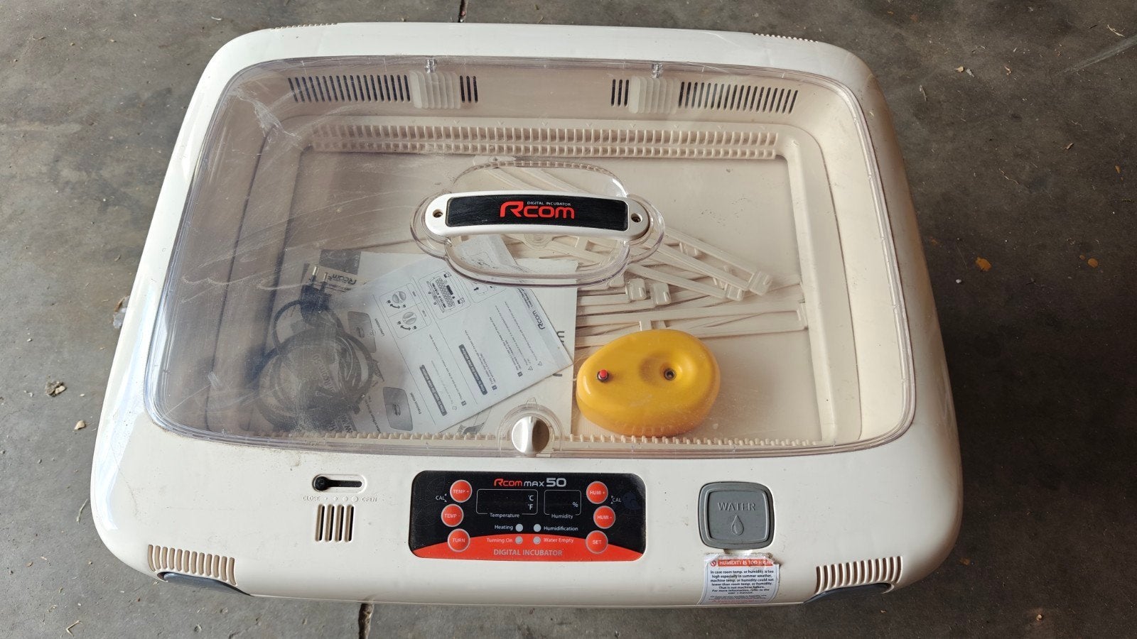 Rcom max 50, Ophalen