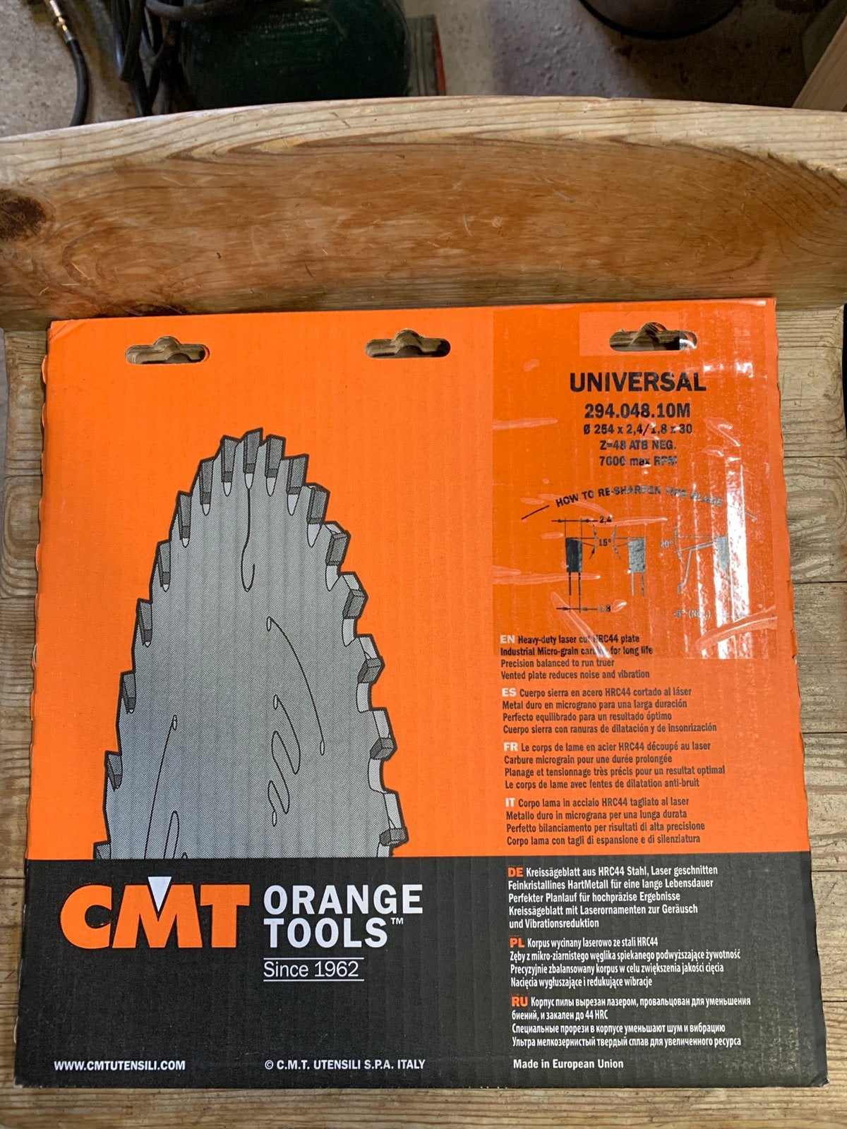 CMT Orange Tools 294.048.10M zaagblad 254x30 – 48T – NIEUW, Doe-het-zelf en Bouw, Ophalen of Verzenden, Nieuw