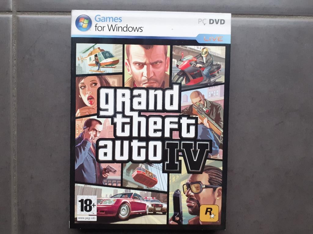 PC Game: Grand Theft Auto IV, Ophalen of Verzenden, Zo goed als nieuw