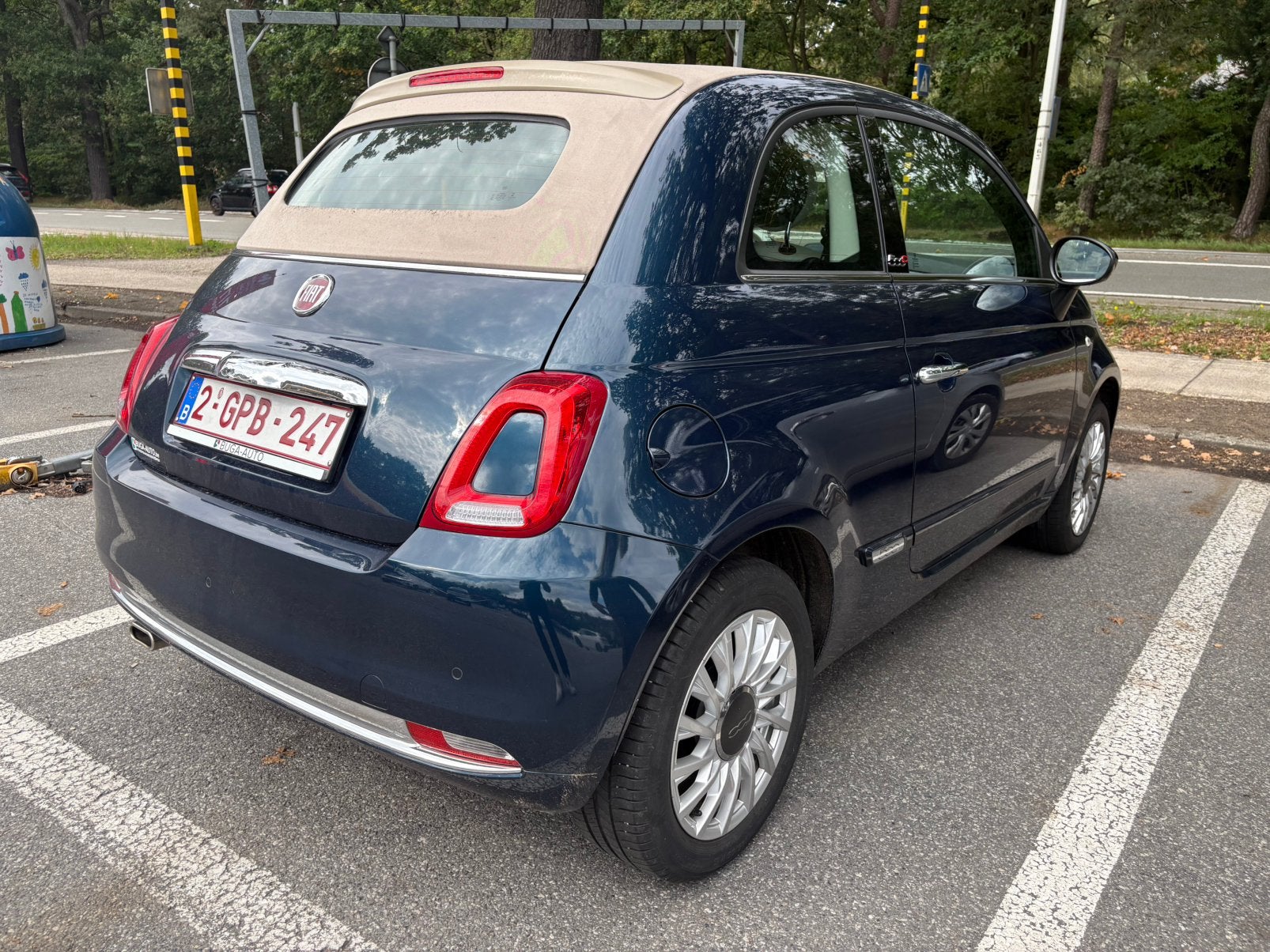 FIAT 500 2019 bj. 70.000km Garantie 1 jaar, Auto's, Euro 6, Cabriolet, Bedrijf, Handgeschakeld