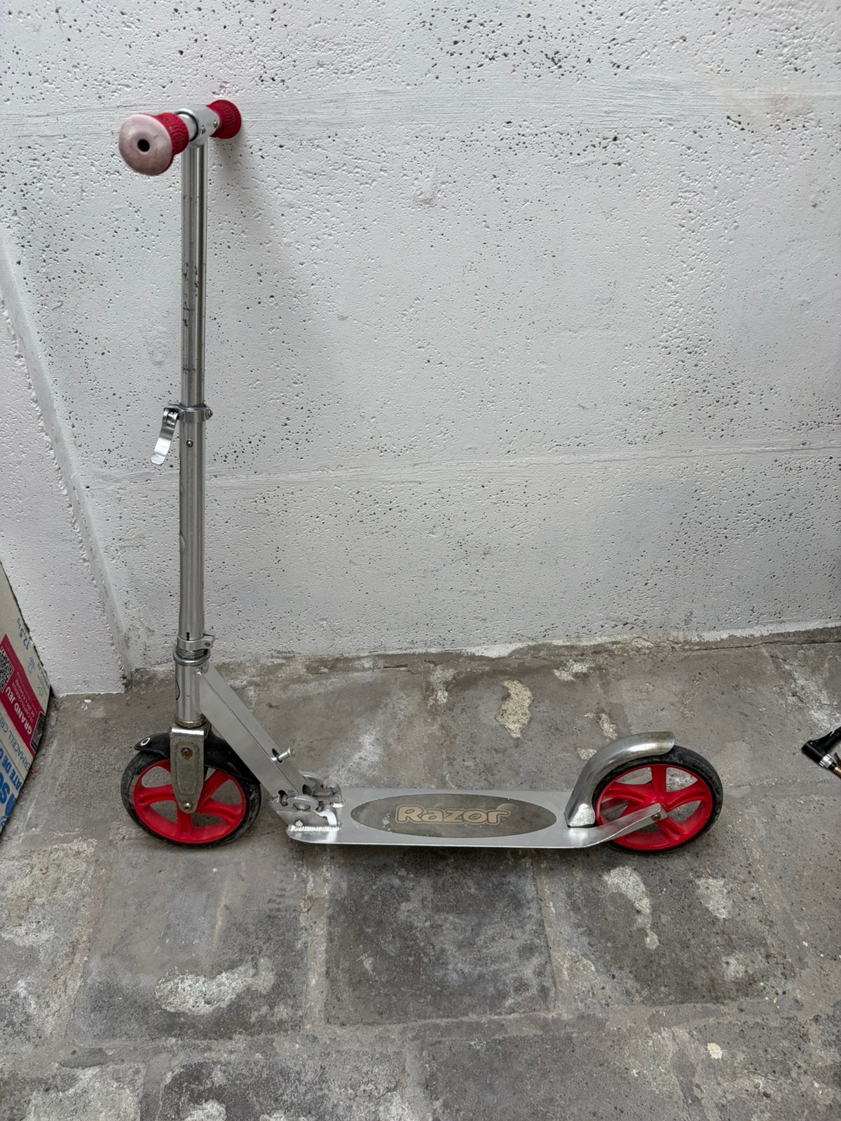 Trottinette, Enlèvement, Utilisé