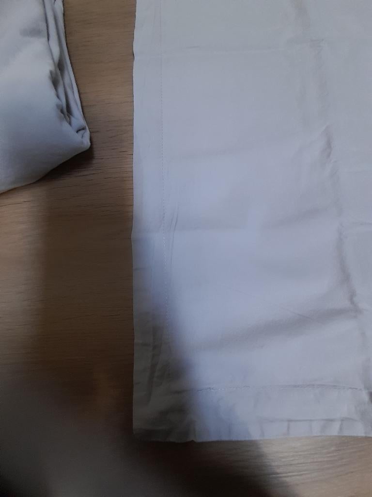 Dekbedovertrek, Gris, Enlèvement ou Envoi, Housse de couette, Comme neuf