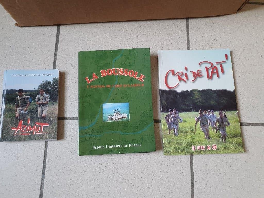 3 livres sur le scoutisme, Collections, Scoutisme, Enlèvement, Utilisé, Livre ou Revue