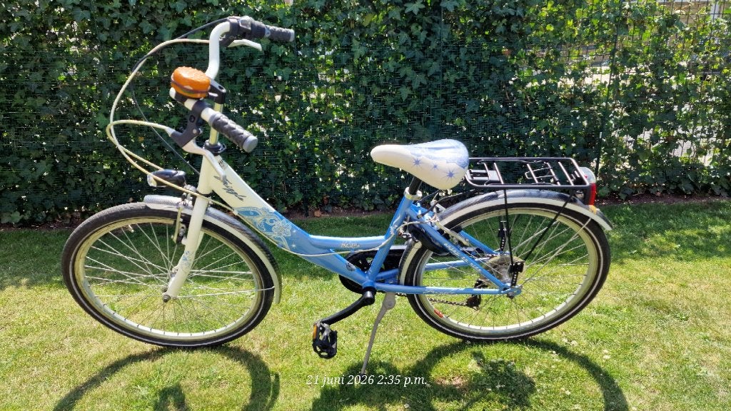 Kinderfietsje in goede staat, Enlèvement, Starz Frizzle, Frein sur jante, 24 pouces