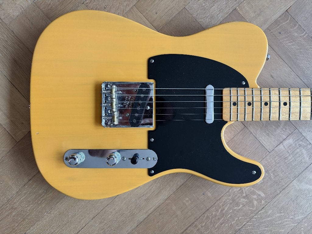 American vintage reissue AVRI 52 Fender Telecaster, Muziek en Instrumenten, Ophalen, Gebruikt, Solid body, Fender