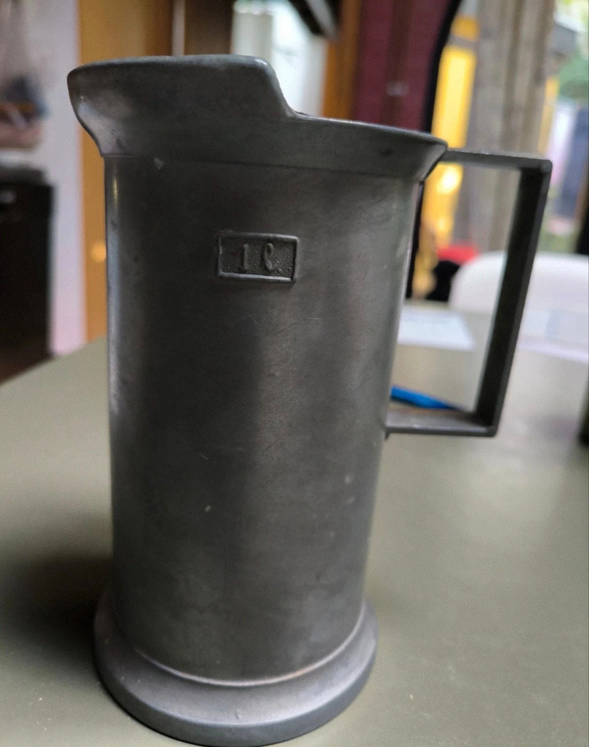 vintage tin peltrato 95, Antiek en Kunst, Ophalen of Verzenden