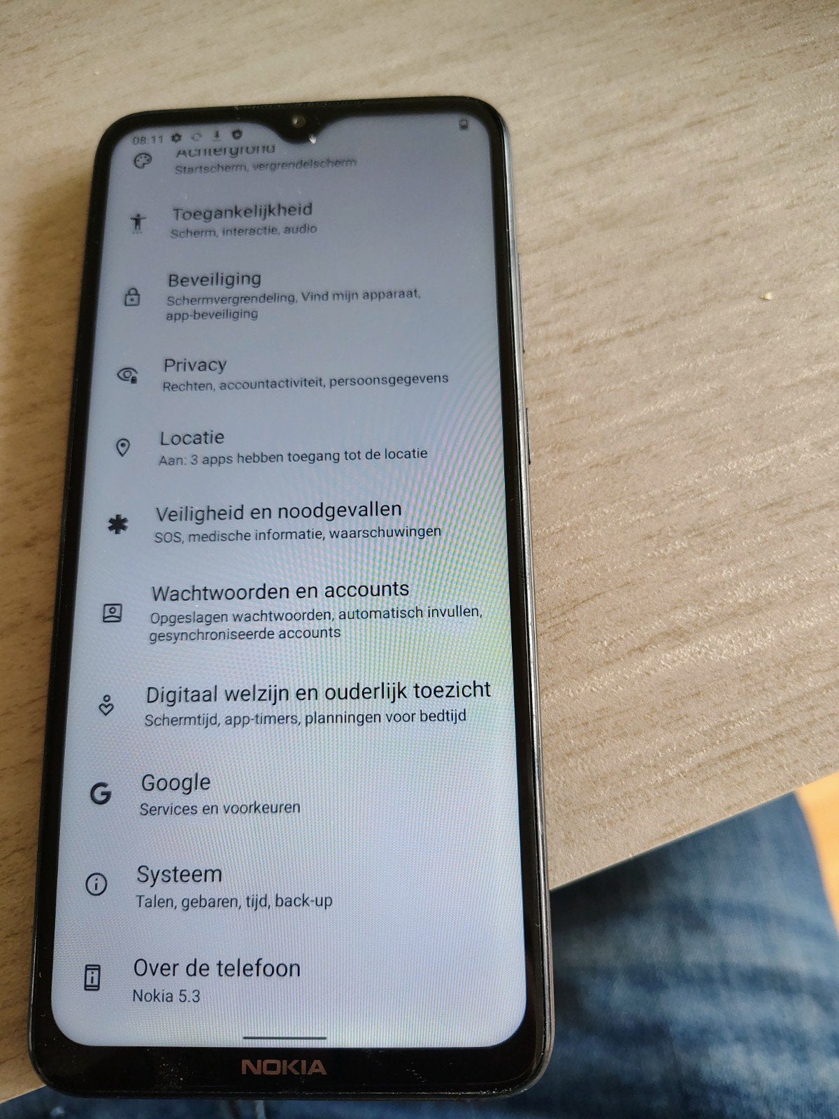 Nokia 5.3, Ophalen