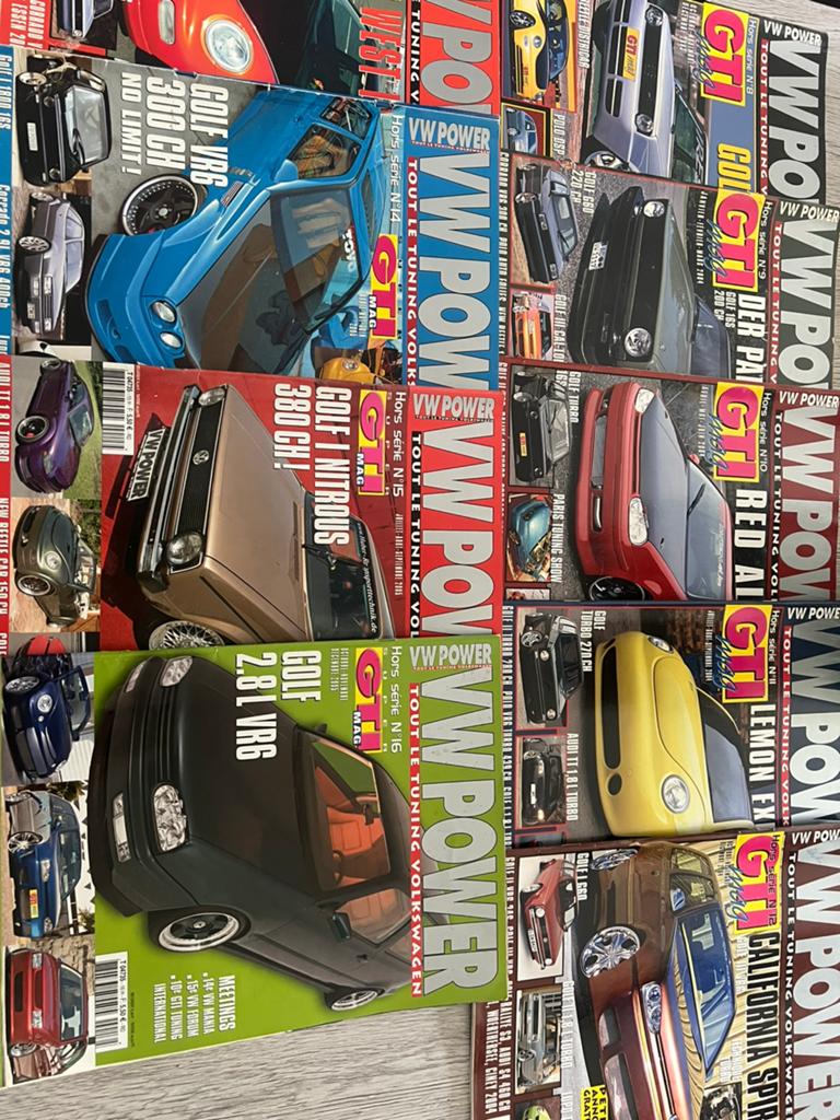 Vw power numéro 8 au 21, Livres, Autos | Brochures & Magazines, Enlèvement, Utilisé, Volkswagen