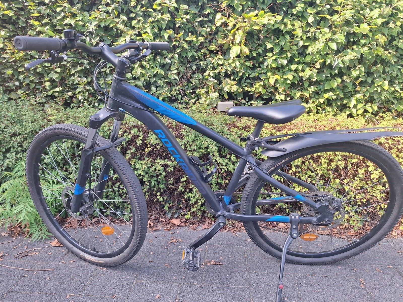MTB Rockrider ST120 blauw zwart, Fietsen en Brommers, Ophalen, 24 inch of meer, Gebruikt, Aluminium