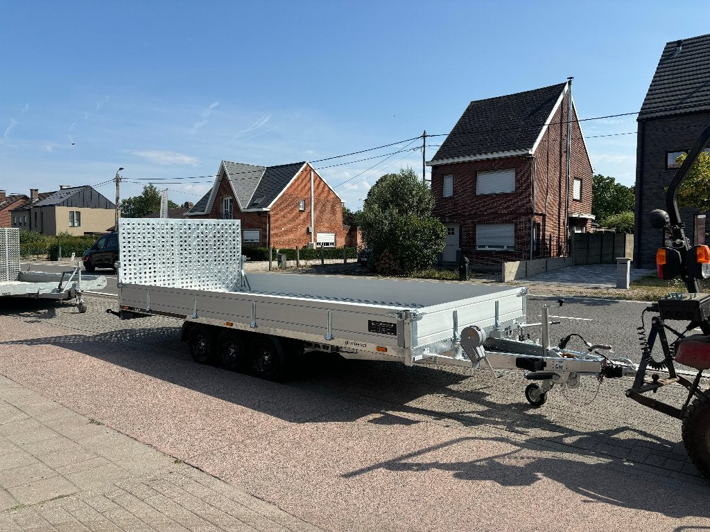 MARTZ kantelbare plateauwagen 500x210cm 3500kg tridem-as, Ophalen, Info@trailersland.be, Nieuw, MARTZ