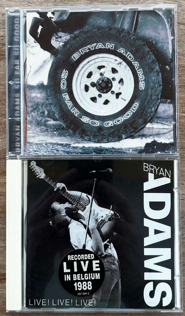 Bryan Adams : set van 2 CD’s, Enlèvement, Comme neuf