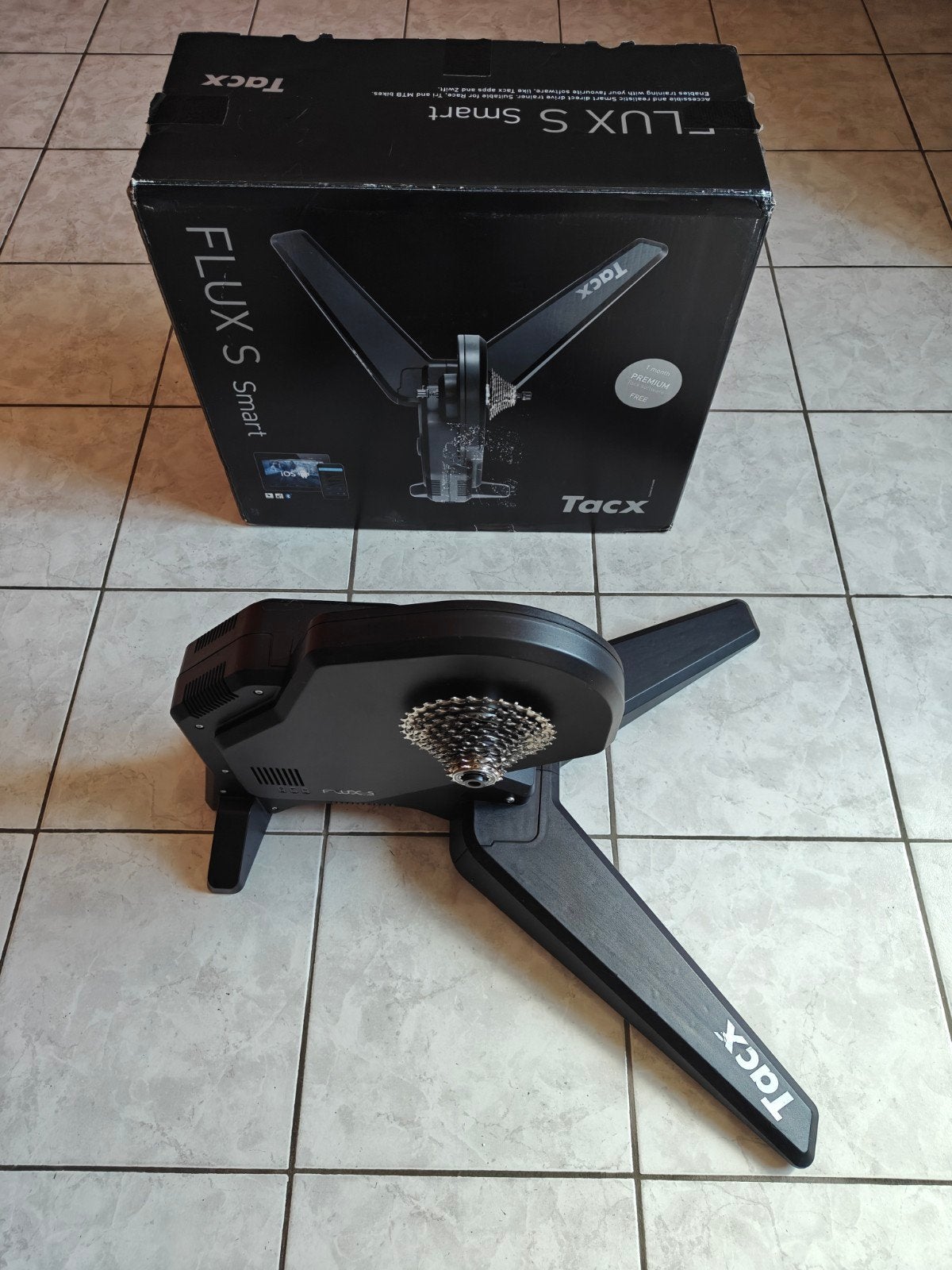 Tacx flux S smart trainer, Sports & Fitness, Cyclisme, Enlèvement, Comme neuf