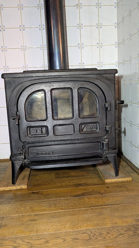 Houtkachel dovre, Maison & Meubles, Enlèvement, Utilisé, Bois, Autoportant