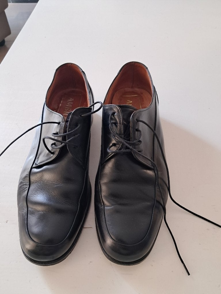 Herenschoenen Ambiorix zwart maat 43, Ophalen of Verzenden, Zwart