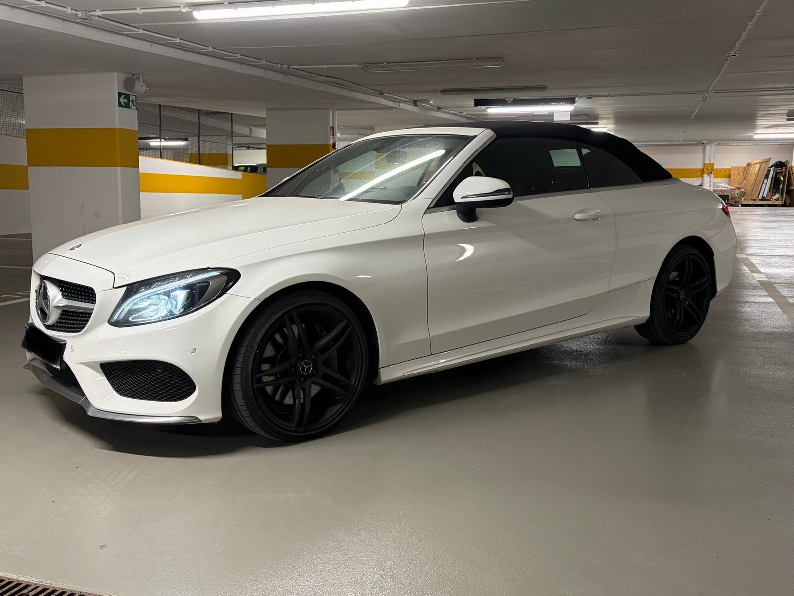Mercedes Benz C250 Cabrio, Entreprise, Cabriolet, Noir, Automatique