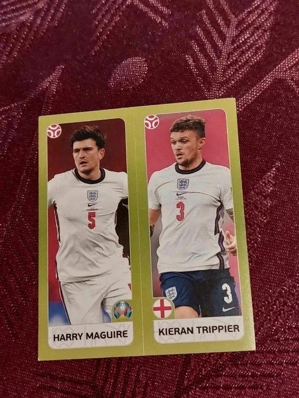 Panini / Sticker / Engeland / UEFA Euro 2020, Verzamelen, Ophalen of Verzenden, Nieuw, Poster, Plaatje of Sticker