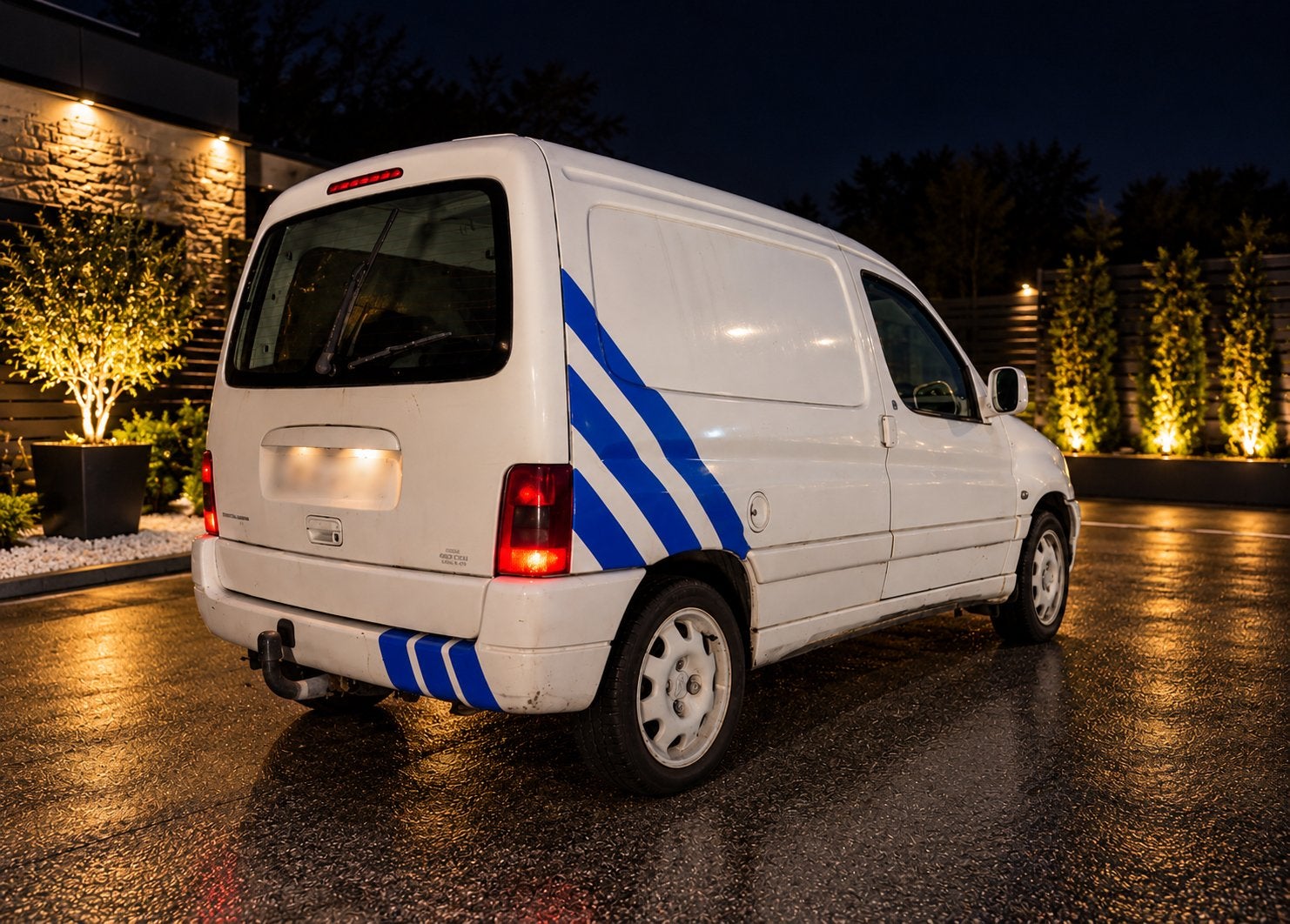 Peugeot partner lichte vracht 1,9 diesel airco 1998, Auto's, Euro 2, 1900 cc, Particulier, 2 zetels