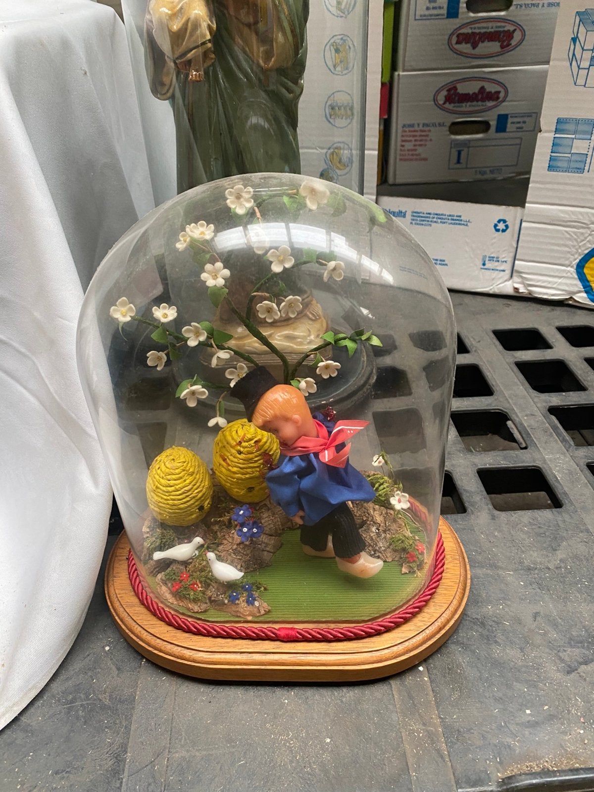 Stolp, Glas, Ophalen, Zo goed als nieuw