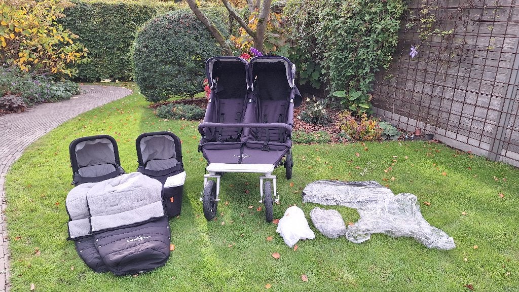 Duo buggy Easywalker voor baby's/peuters/kleuters, Enlèvement, Utilisé, Autres marques, Dossier réglable