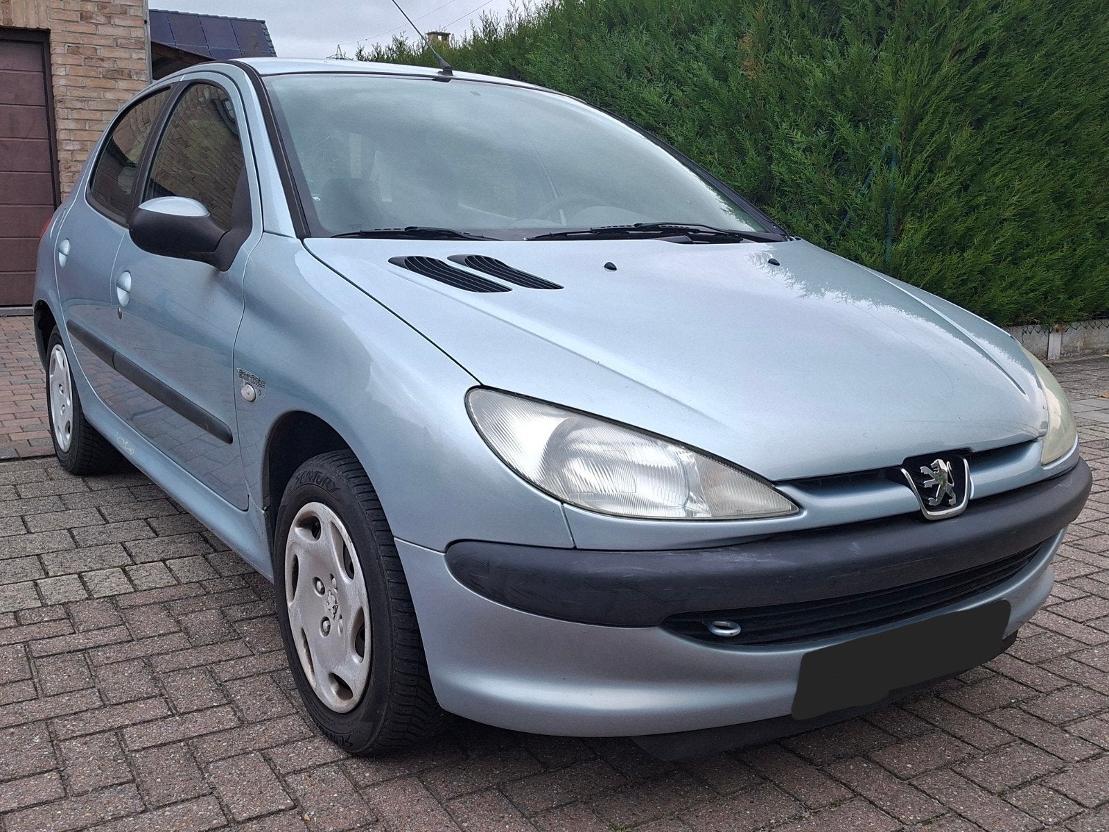 Peugeot 206 Baby Terrible, Autos, 1124 cm³, Argent ou Gris, Achat, 5 portes