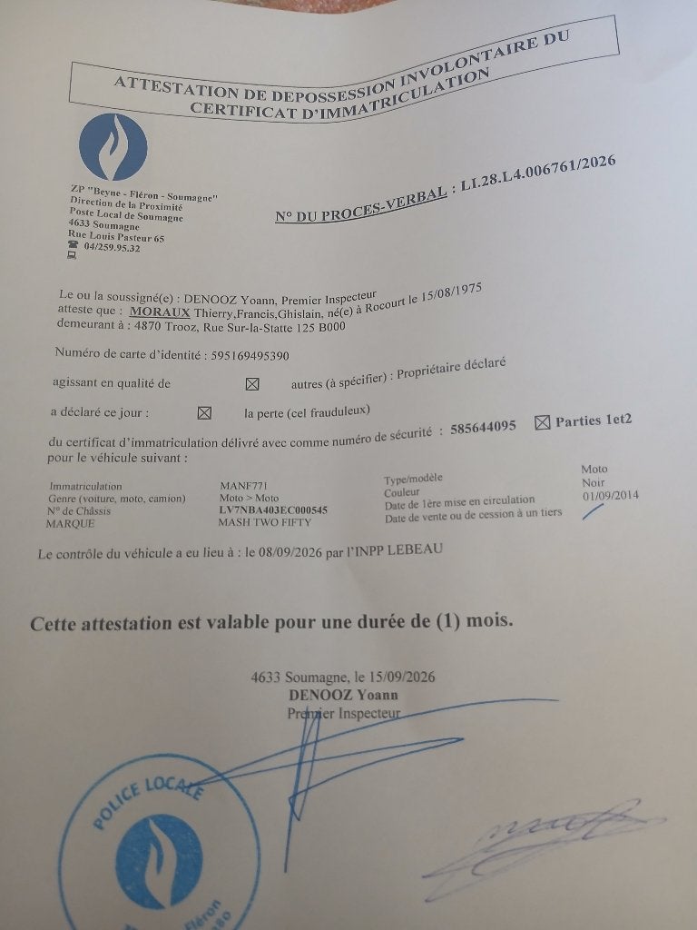 Moto, Tourisme, Permis Moto A2 minimum, 12 à 35 kW, 1 cylindre