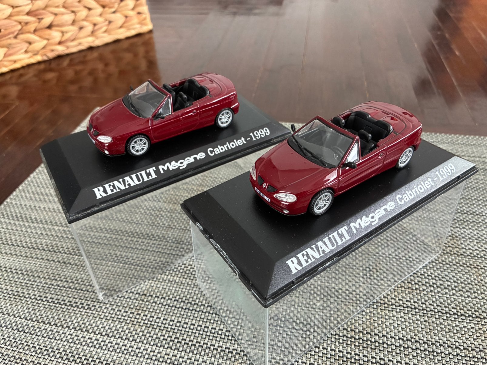 collection Renault Megane cabriolet 1/43 norev, Enlèvement, Utilisé, Voiture, Norev