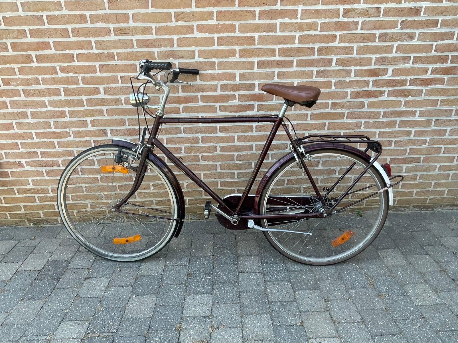 Herenfiets, Fietsen en Brommers, Ophalen, Gebruikt, Overige merken