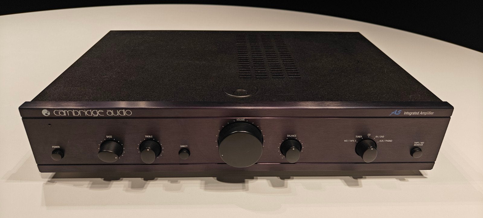 Cambridge Audio A5 – Amplificateur intégré stéréo – 60 W, TV, Hi-fi & Vidéo, Amplificateurs & Ampli-syntoniseurs, Enlèvement, Utilisé