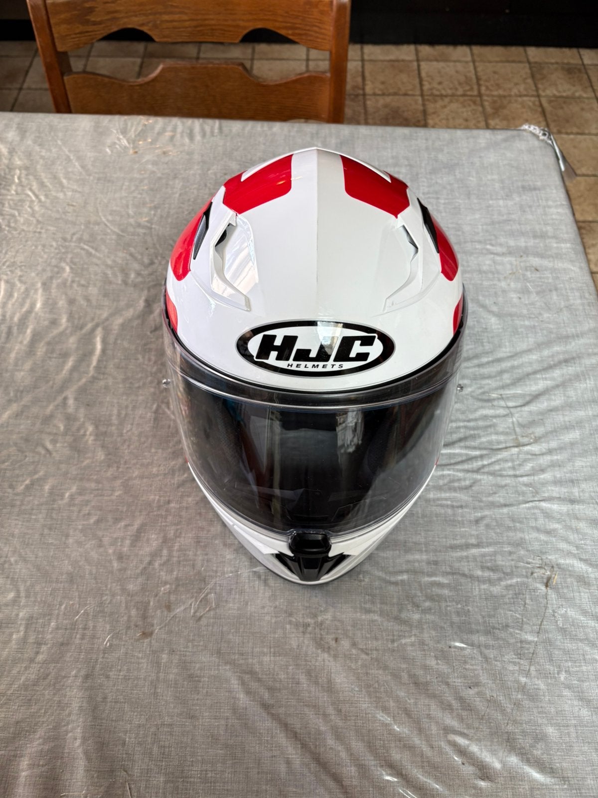 Hjc i70 motorhelm, Motos, Enlèvement ou Envoi, Seconde main, M, HJC