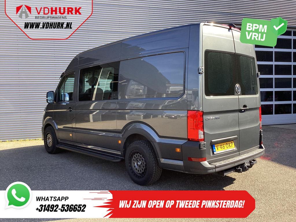 Volkswagen Crafter 2.0 TDI 180 pk DSG Aut. L3H3 DC Dubbel Ca, Automaat, Parkeersensor, 257 g/km, Bedrijf