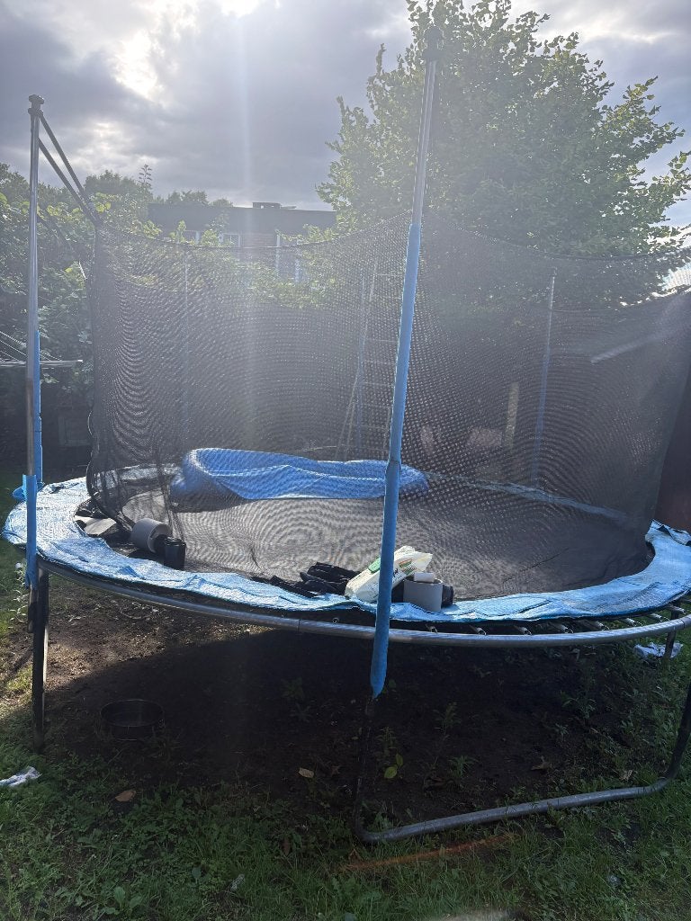 Trampoline GRATIS, Ophalen, Gebruikt