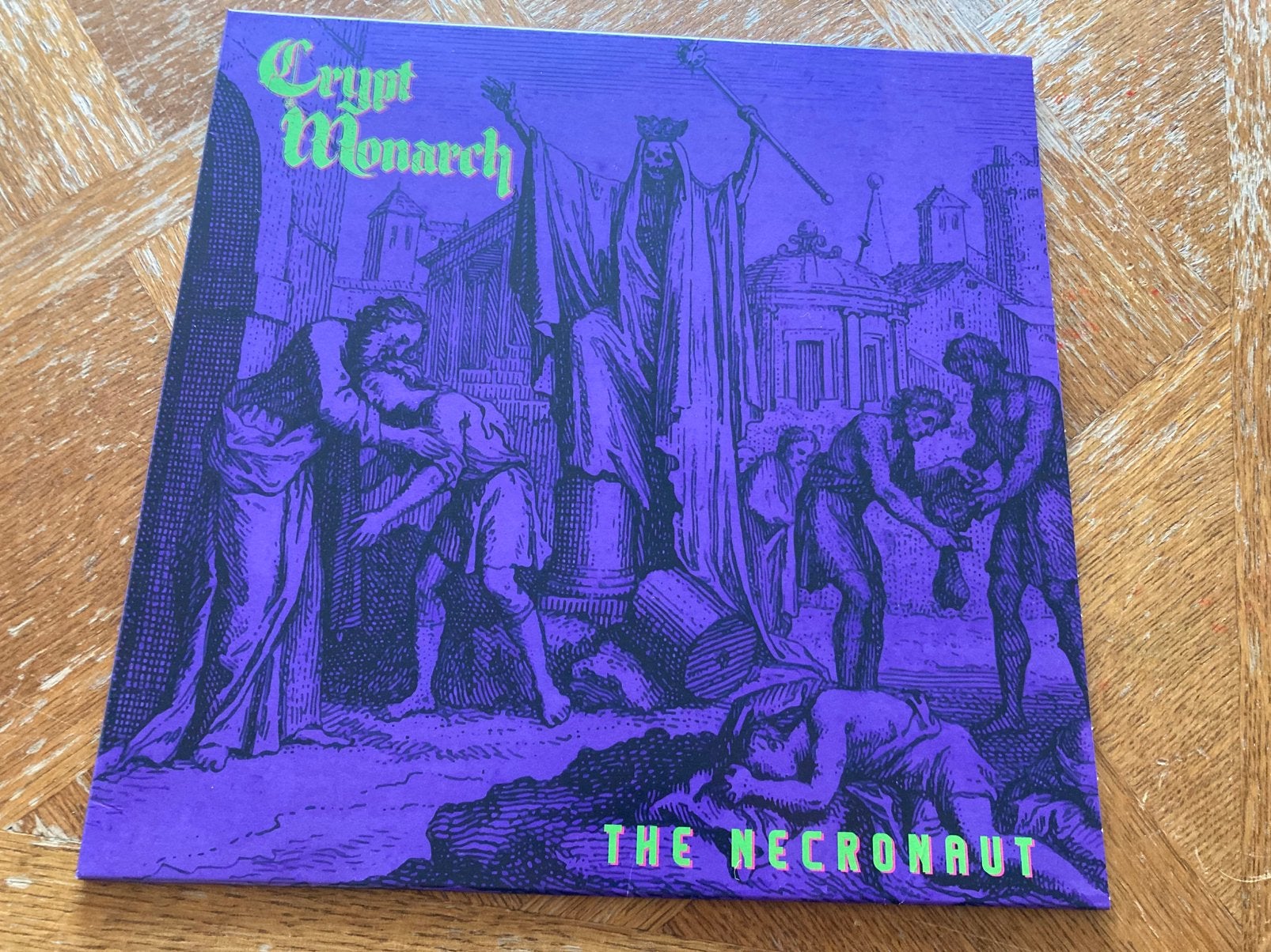 Crypt Monarch: The Necronaut lp, Enlèvement ou Envoi, Comme neuf, LP, 12 pouces