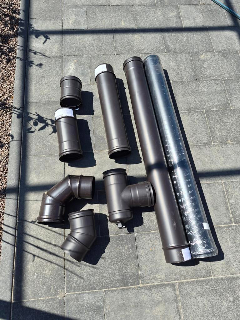 Opruiming stock inox buizen aan spotprijzen, Doe-het-zelf en Bouw, Ophalen, Inox, Afvoer