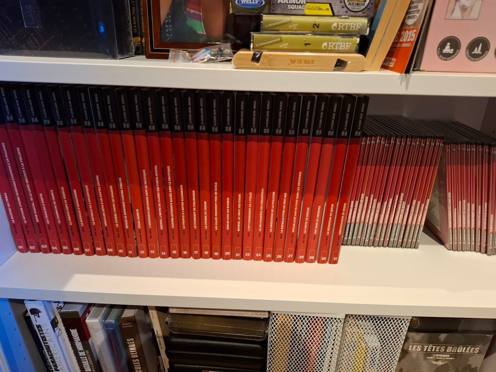 Collection INTÉGRALE "La Seconde Guerre Mondiale" (Le Figaro, Livres, Enlèvement, Deuxième Guerre mondiale, Neuf, Général