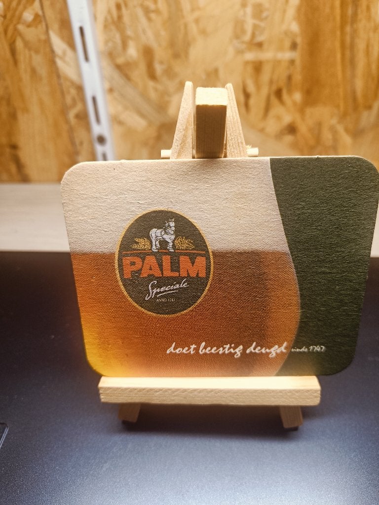 bierviltje palm recto verso, Collections, Enlèvement ou Envoi, Neuf, Sous-bock, Palm