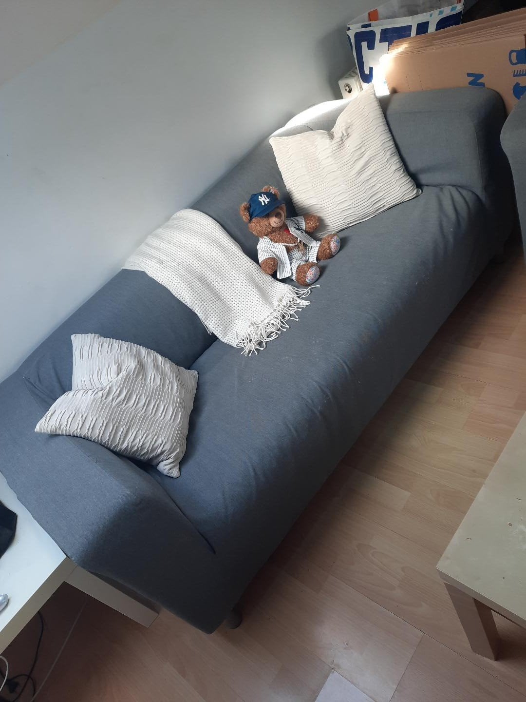 canapé IKEA (prix négociable), Maison & Meubles, Enlèvement, Utilisé, Trois personnes, Moins de 150 cm