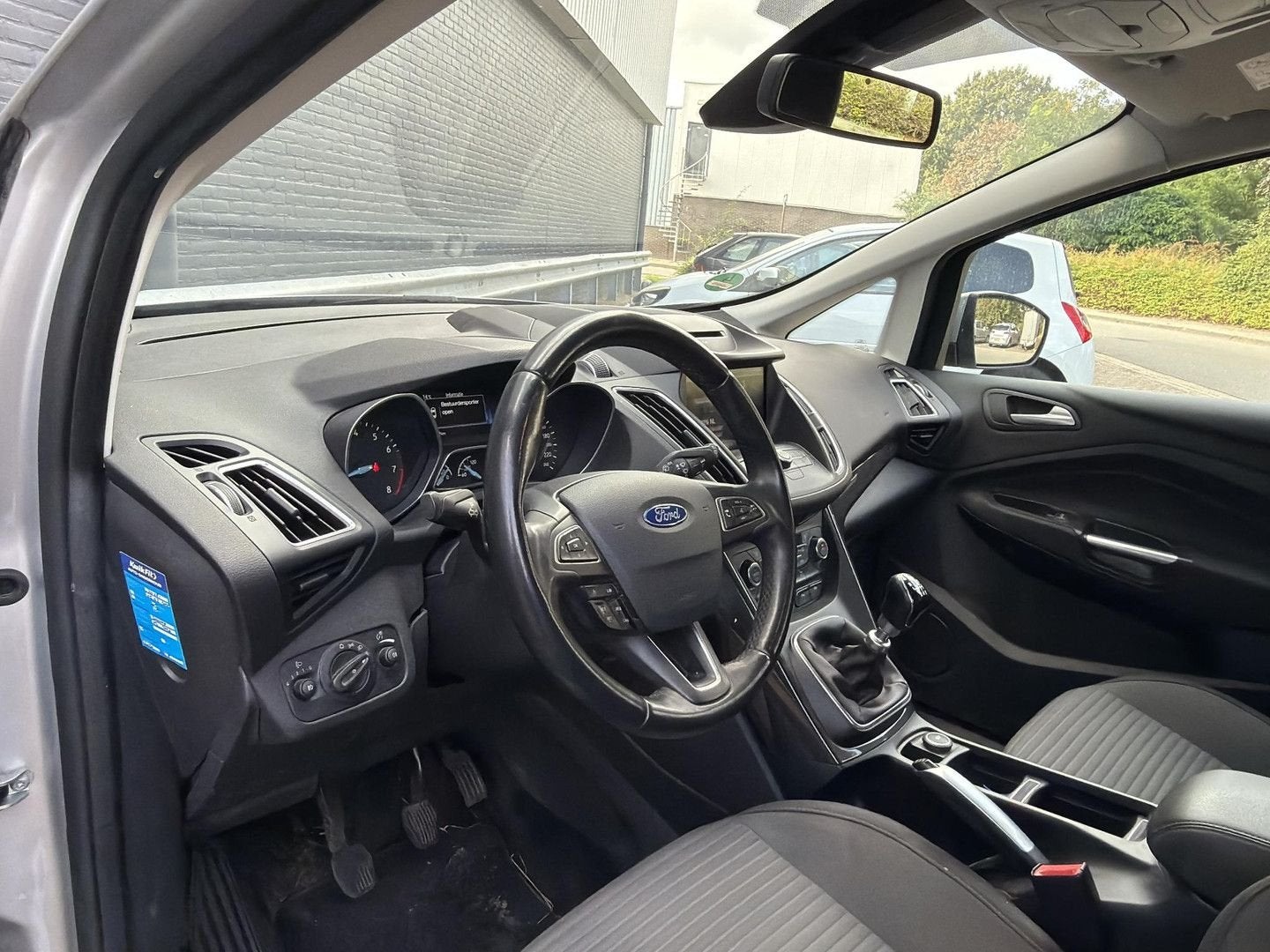 Ford C-Max 1.0 Titanium | Cruise | Climate | Navi |, Argent ou Gris, Achat, Entreprise, Boîte manuelle