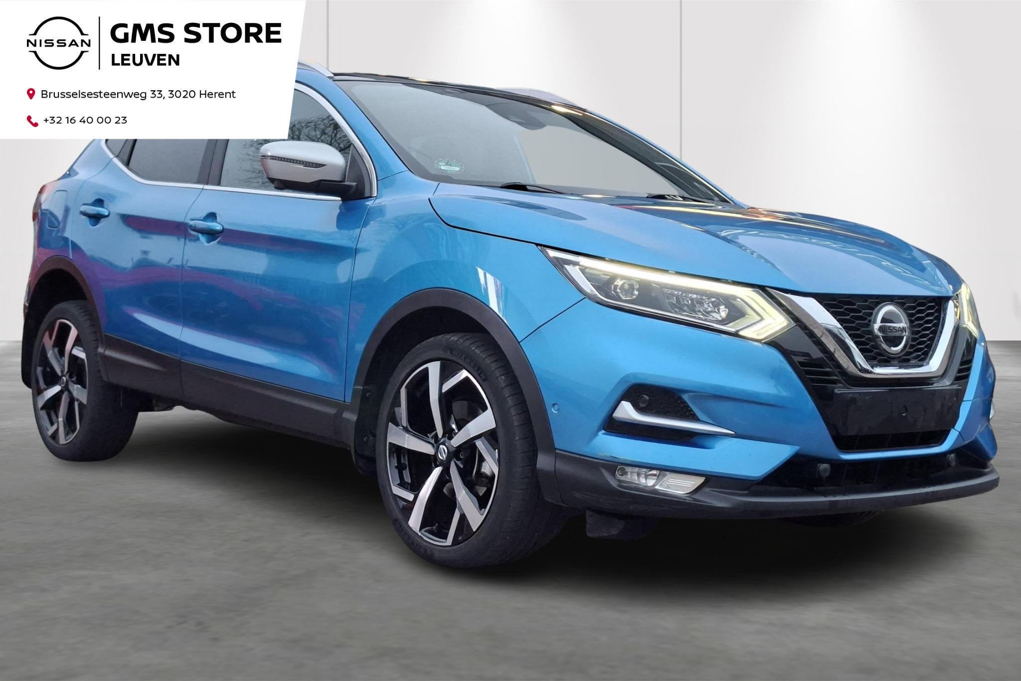 Nissan Qashqai DIG-T 160 EVAPO DCT Tekna+, Auto's, Nissan, Stof, Gebruikt, Automatische klimaatregeling, 4 cilinders