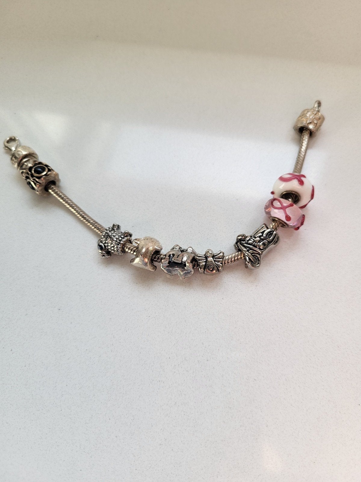 Armband zilver Pandora, Ophalen of Verzenden, Zilver