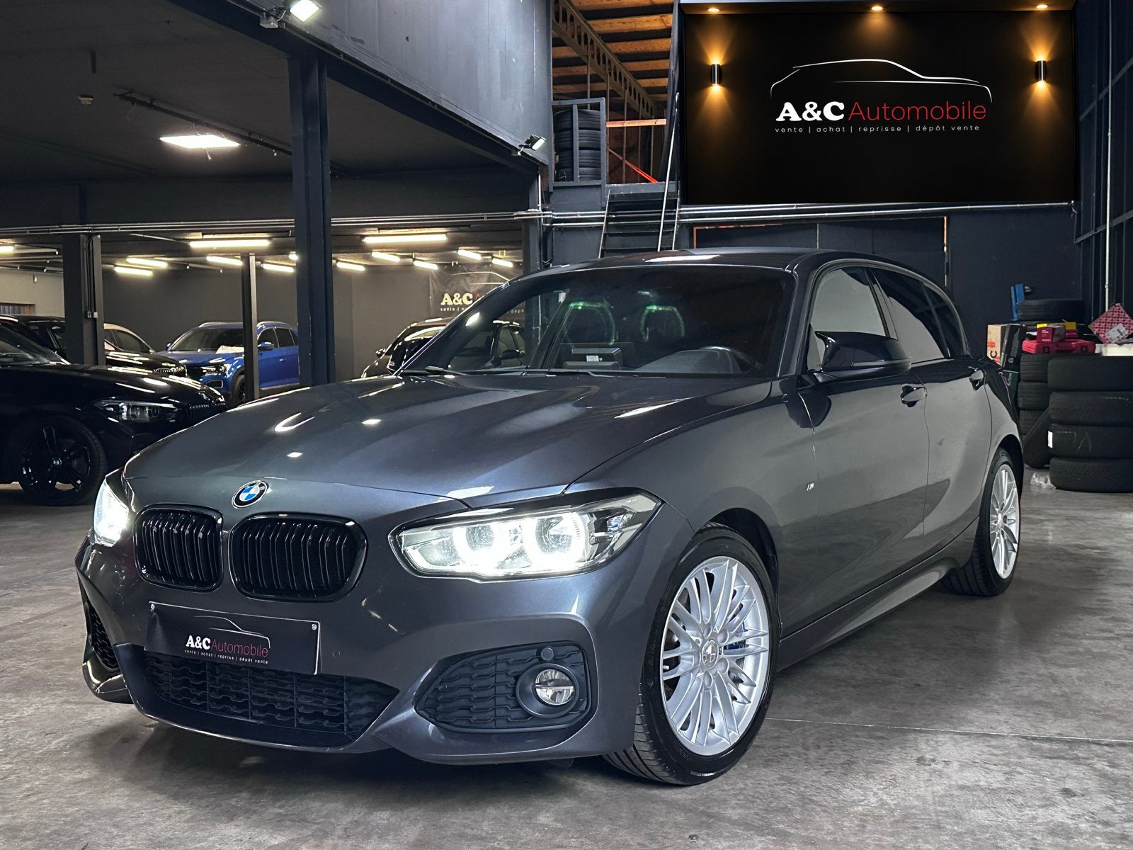 Bmw 118i Pack M Automatique, 100 kW, Argent ou Gris, Achat, Euro 6