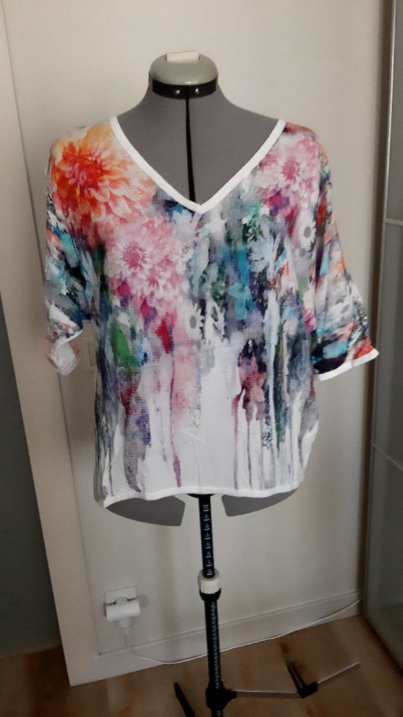 Zomertrui, Kleding | Dames, Truien en Vesten, Meerkleurig, Zo goed als nieuw, Caroline Biss, Ophalen