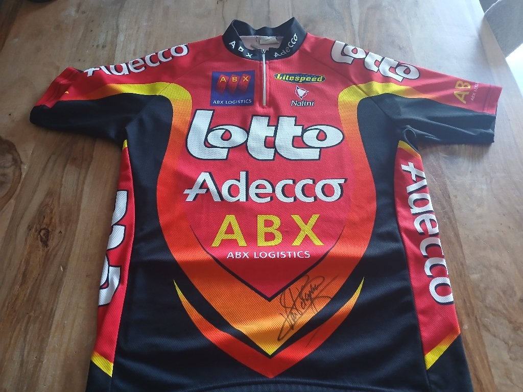 Wielertrui Peter Van Petegem, Gebruikt, Heren, Ophalen of Verzenden, Overige