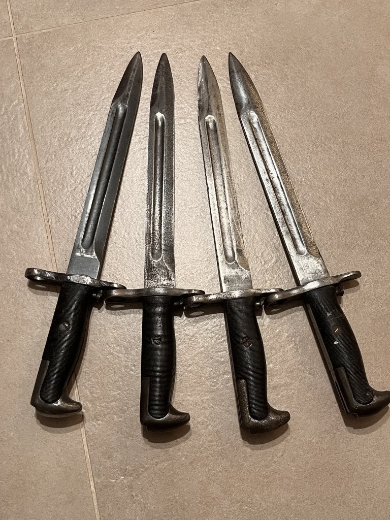 Garand bajonetten UTICA, Verzamelen, Ophalen of Verzenden, Landmacht, Zwaard of Sabel
