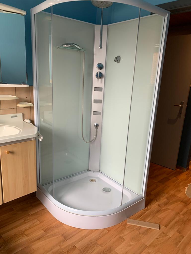 Douchecabine, Ophalen, Gebruikt, Met douche