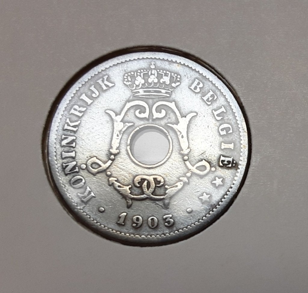 België - 10 cent – 1903 vl. (Ref 066), Ophalen of Verzenden, Metaal, Losse munt
