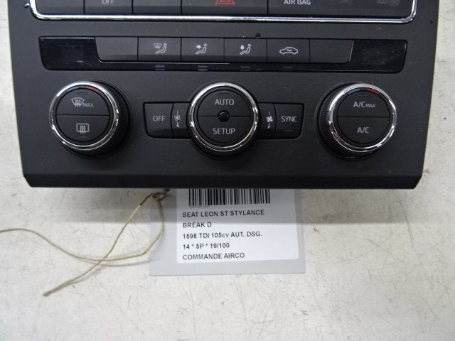 BEDIENINGSPANEEL AIRCO Seat Leon ST (5FF) (5FO907044H), Gebruikt, Service@seat.de, Seat Deutschland GmbH, Seat