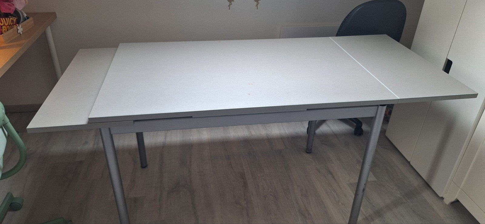 uittrekbare keukentafel, Ophalen