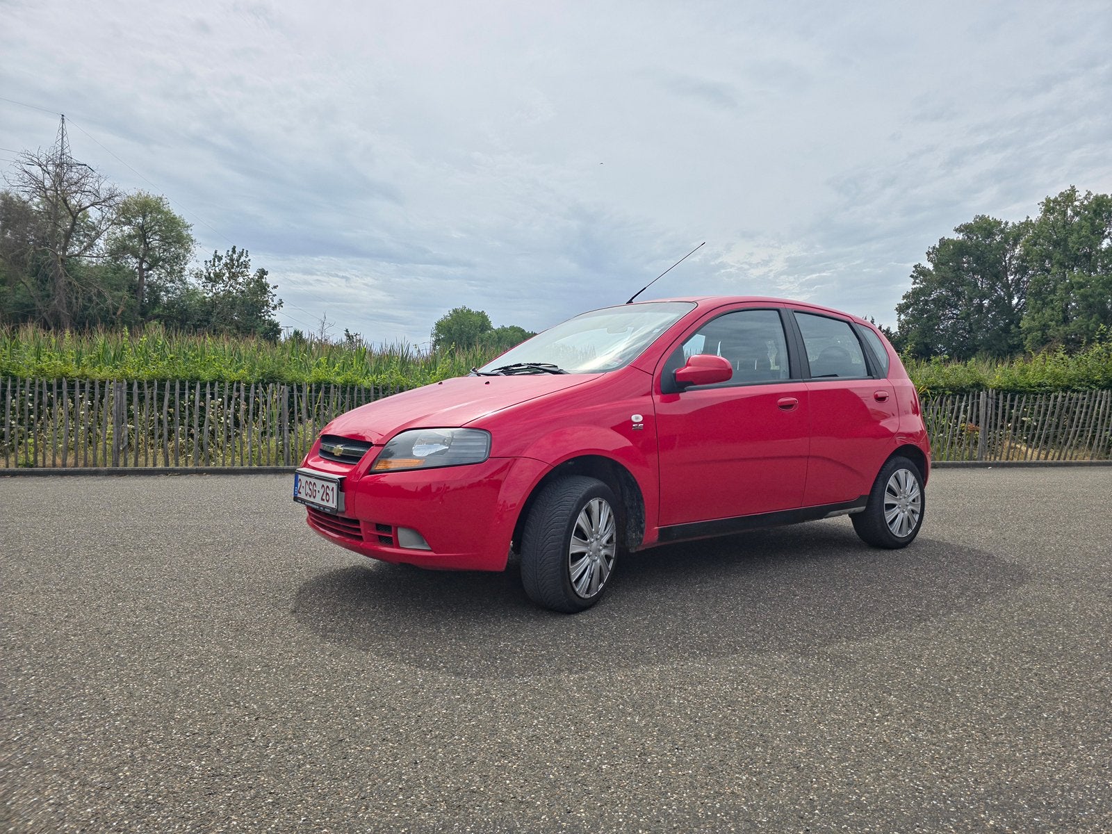 Chevrolet Kalos 2007, Auto's, 4 deurs, Handgeschakeld, Rood, Te koop